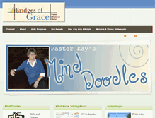 Tablet Screenshot of bridgesofgraceucc.org